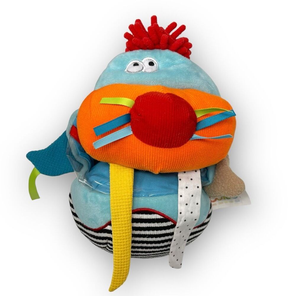 Dolce Walrus Stuffed Plush Playset Sorter Magformers Incomplete Flawed